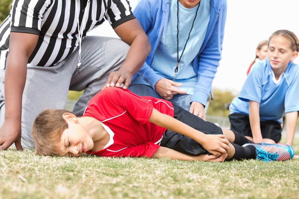 Does your child suffer from knee pain after sport